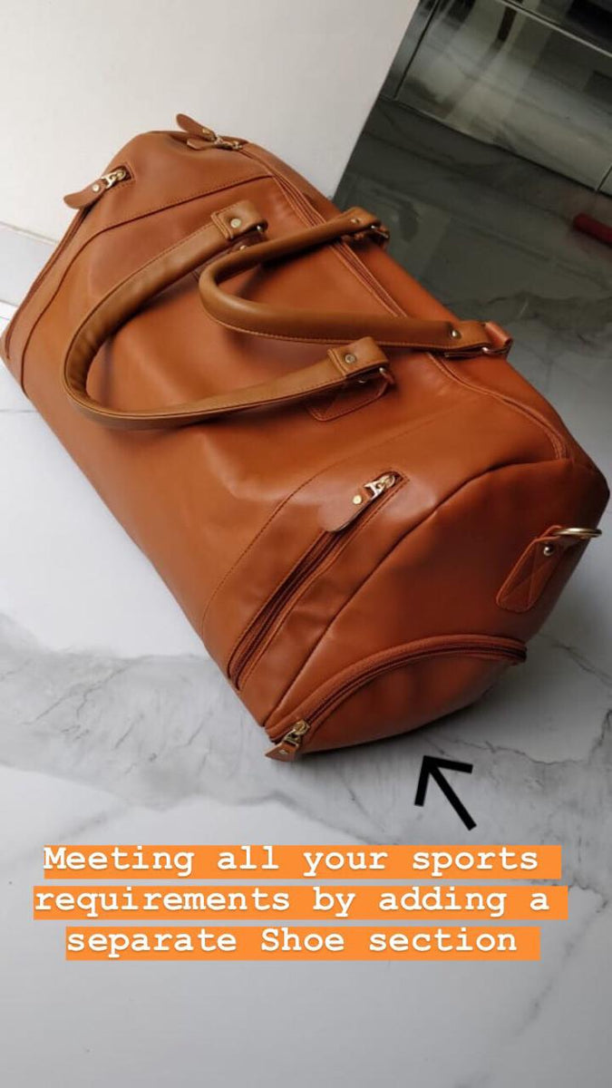 CLASSIC TAN SHOE DUFFLE
