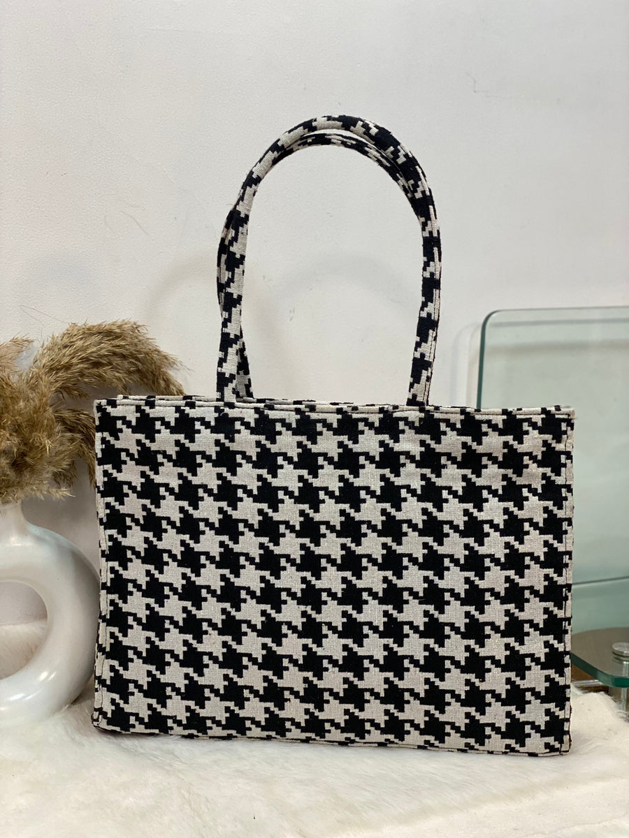 Black checkered online neverfull