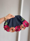 FLORAL DENIM BAGS