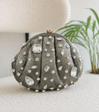 RHINESTONE POTLI BAG