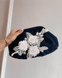 FLORAL DENIM BAGS