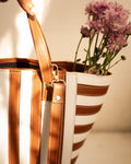 STRIPED STRAP BAG