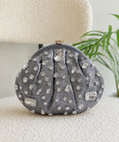 RHINESTONE POTLI BAG