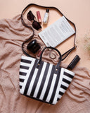 STRIPED STRAP BAG