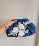 FLORAL DENIM BAGS