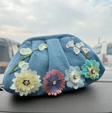 FLORAL DENIM BAGS
