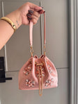 SATIN BUCKET BAGS