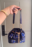 SATIN BUCKET BAGS