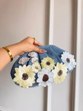 FLORAL DENIM BAGS