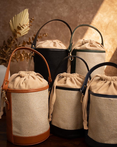 Bucket sling bags