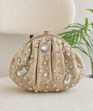 RHINESTONE POTLI BAG